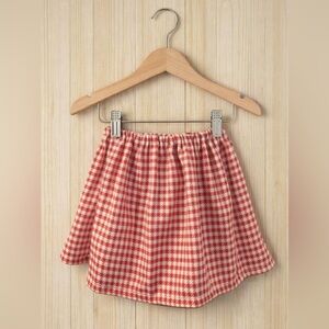 Small shop Circle Skirt, Made with Vintage Material. Size 2/3